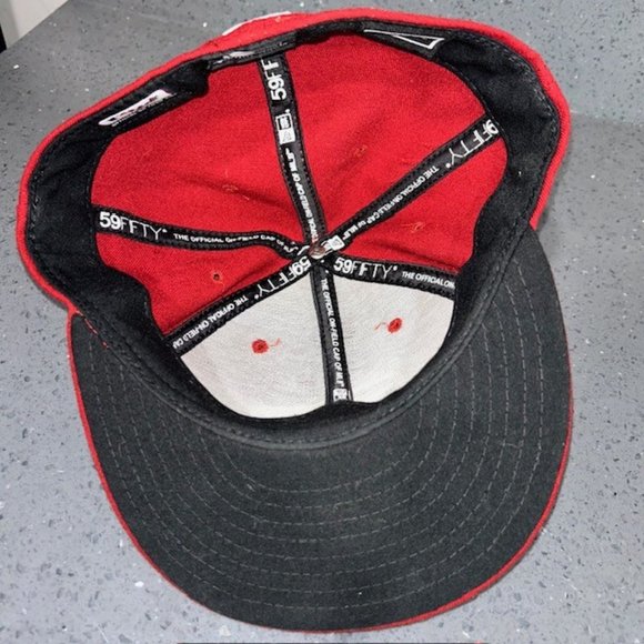 New Era San Diego Padres Retro On Field Collection 5950 Fitted Hat Size 7 3/4 - Picture 5 of 7